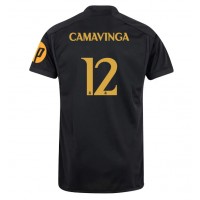 Real Madrid Eduardo Camavinga #12 Tredjetrøje 2023-24 Kortærmet